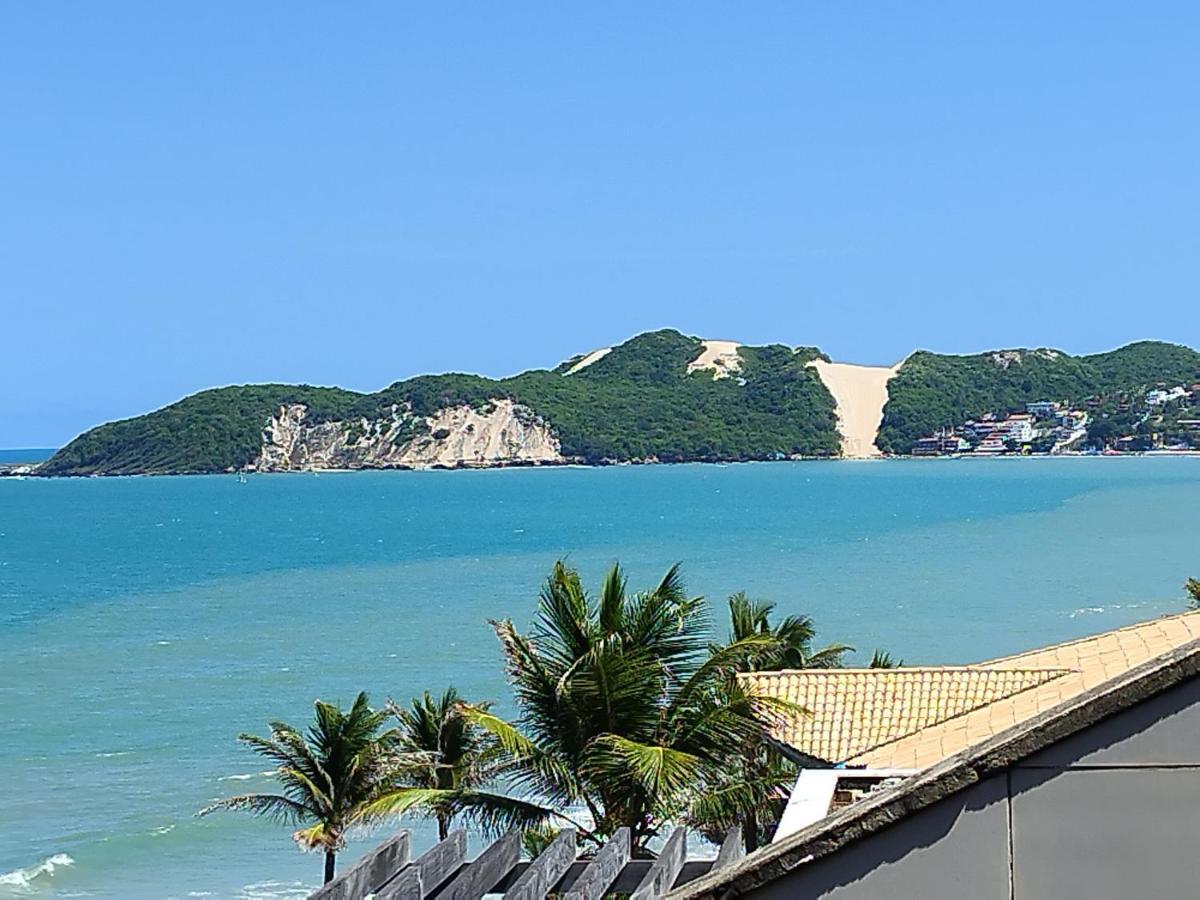 Apartamento Atlantico Flat -207- Vista Ao Mar E Pe Na Areia Natal Exterior foto