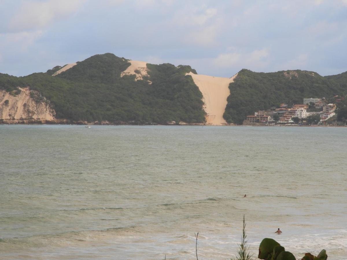 Apartamento Atlantico Flat -207- Vista Ao Mar E Pe Na Areia Natal Exterior foto