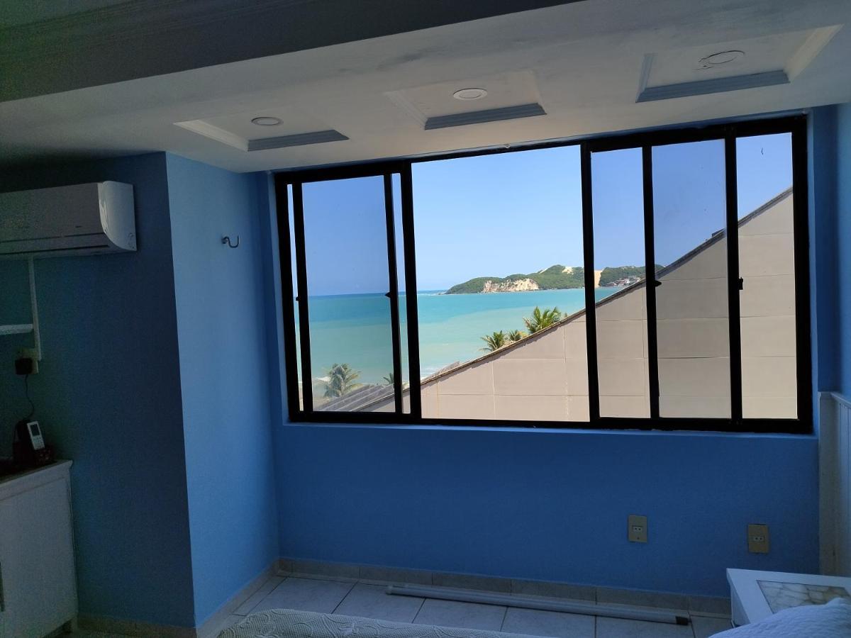 Apartamento Atlantico Flat -207- Vista Ao Mar E Pe Na Areia Natal Exterior foto