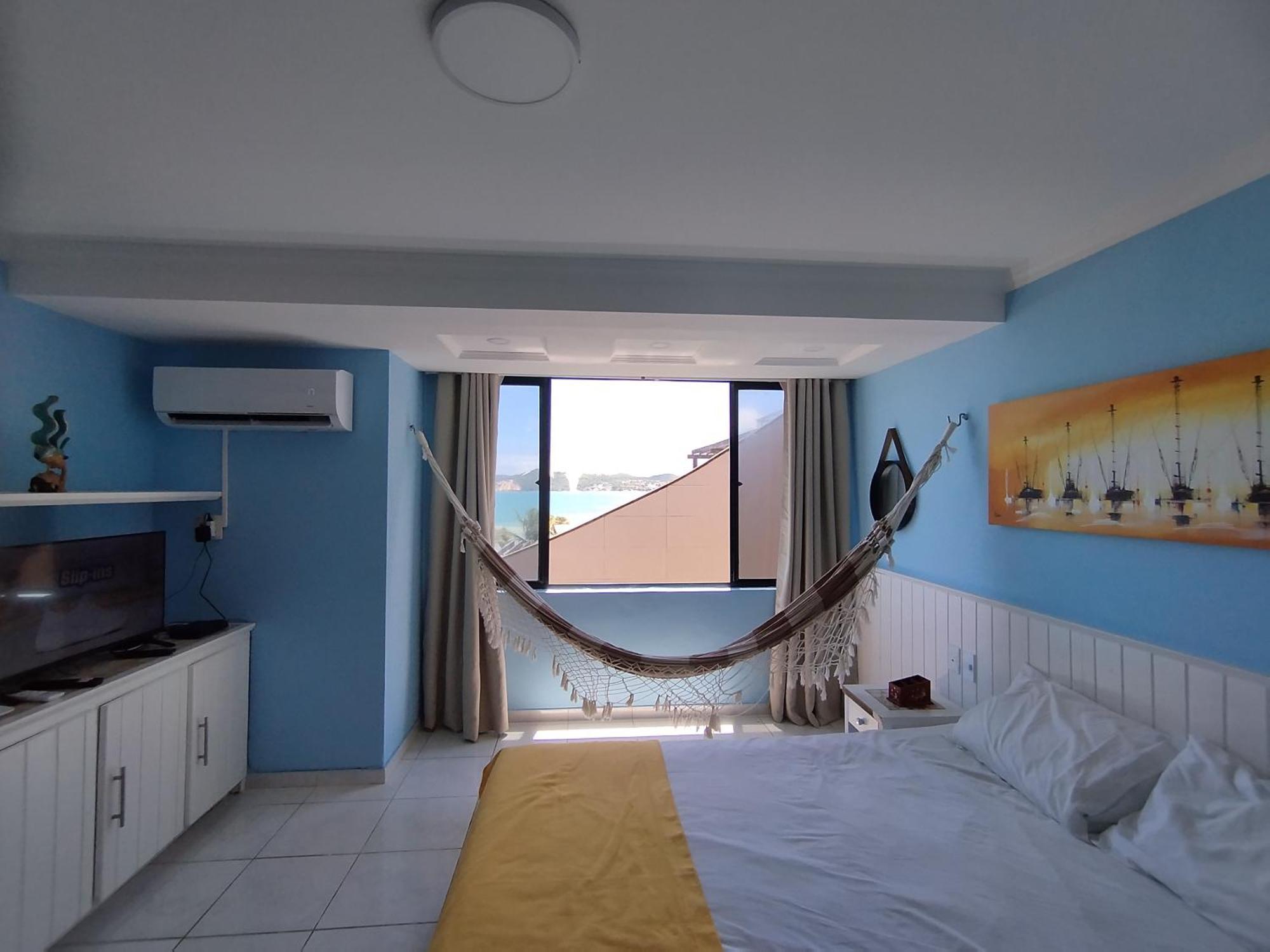Apartamento Atlantico Flat -207- Vista Ao Mar E Pe Na Areia Natal Exterior foto